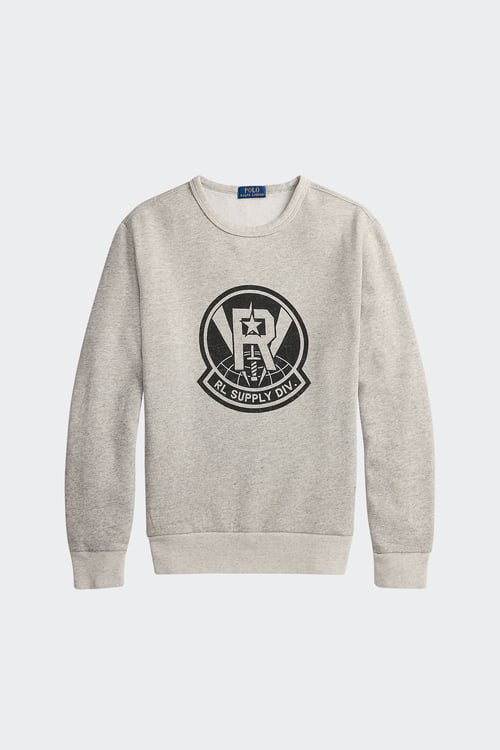 Polo - Sweatshirt - Taille M Gris