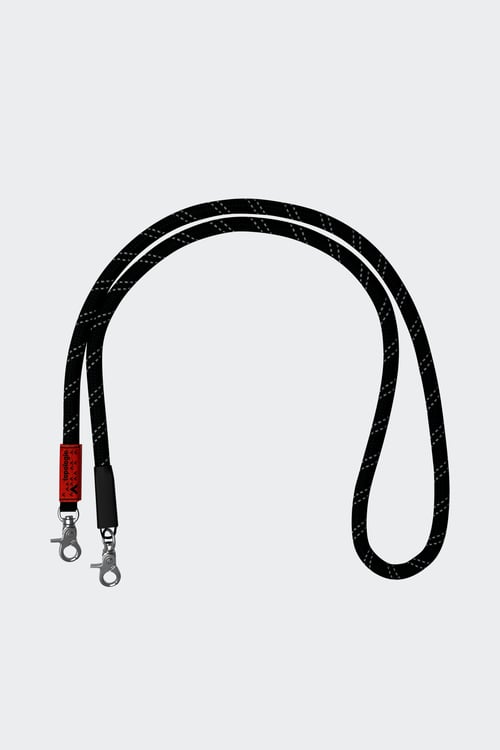 TOPOLOGIE Cordon de téléphone Noir