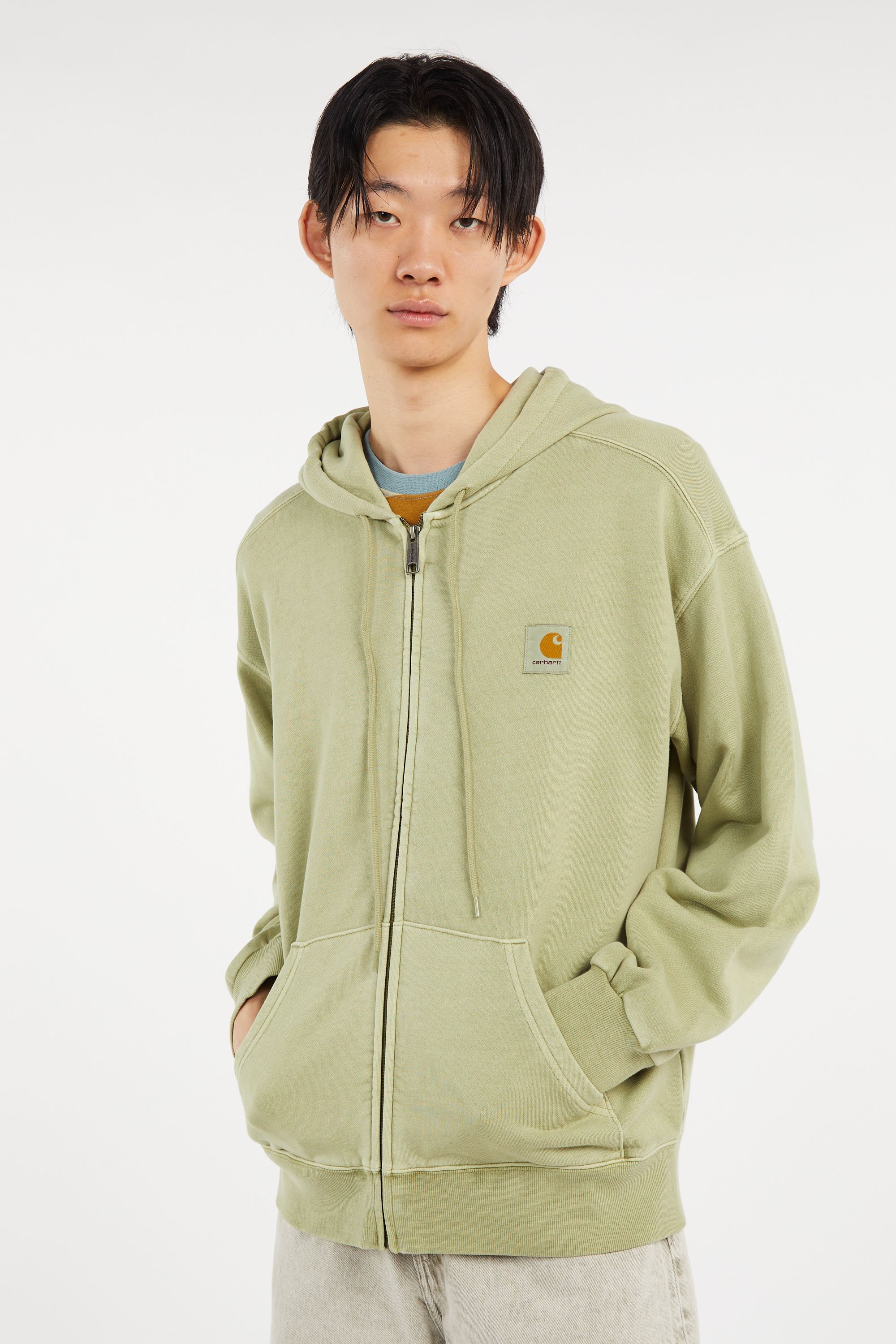 Zip-up hoodie Green