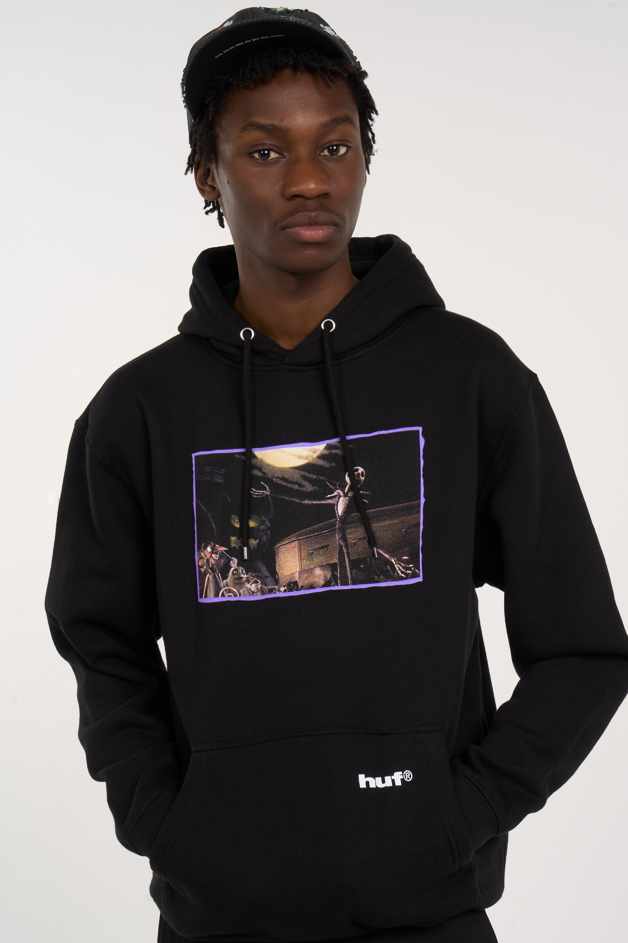Hoodie | Noir HUF Homme