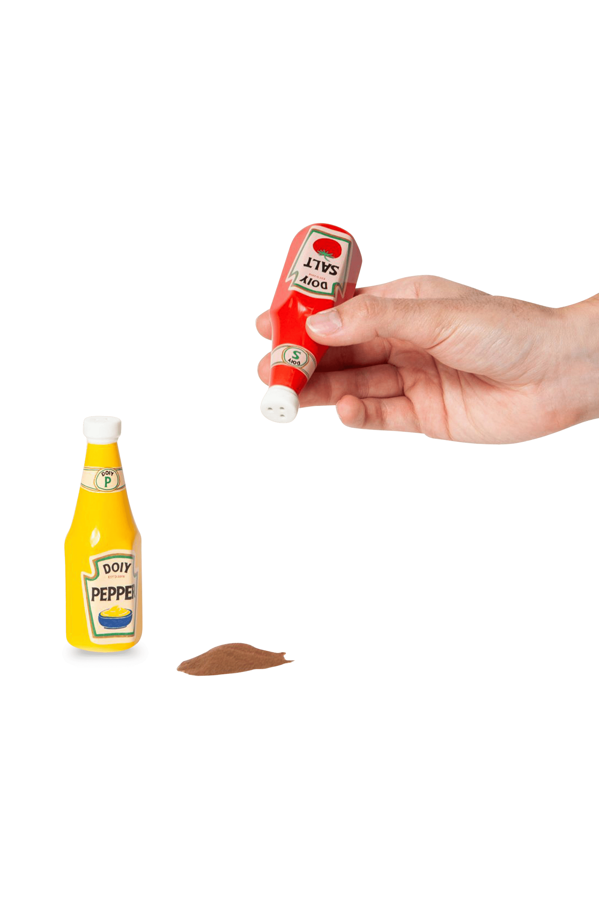 Salière et poivrière Multicolore