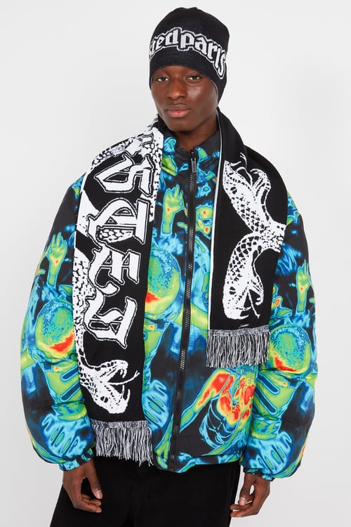 WASTED Echarpe Multicolore