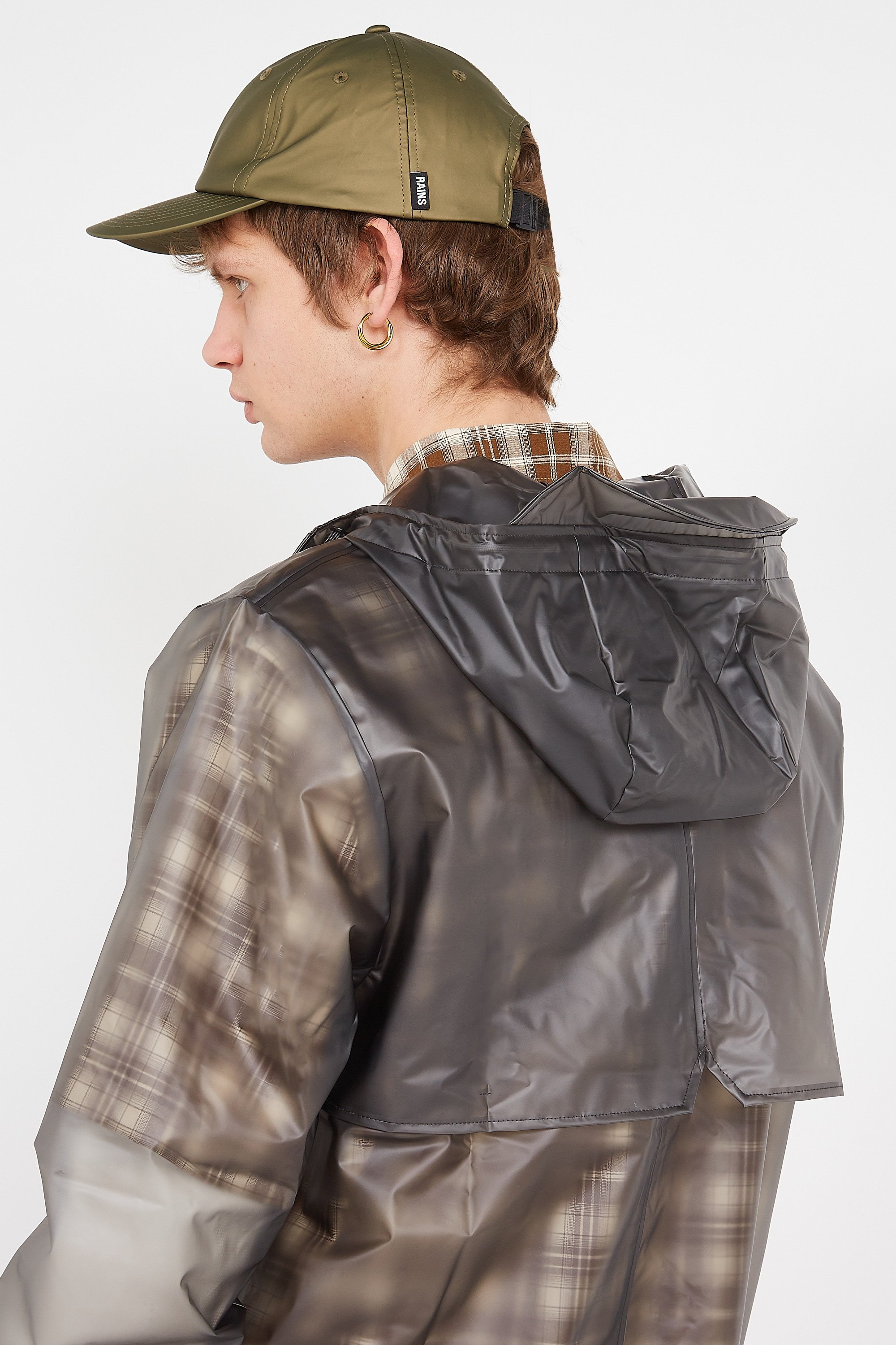 Parka Longer jacket Grey Rains - Men | Citadium