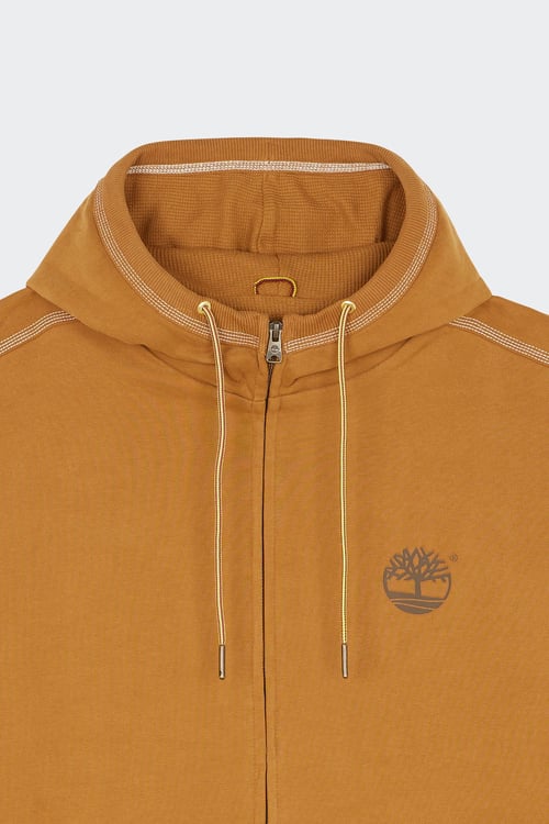TIMBERLAND Hoodie zippé Jaune