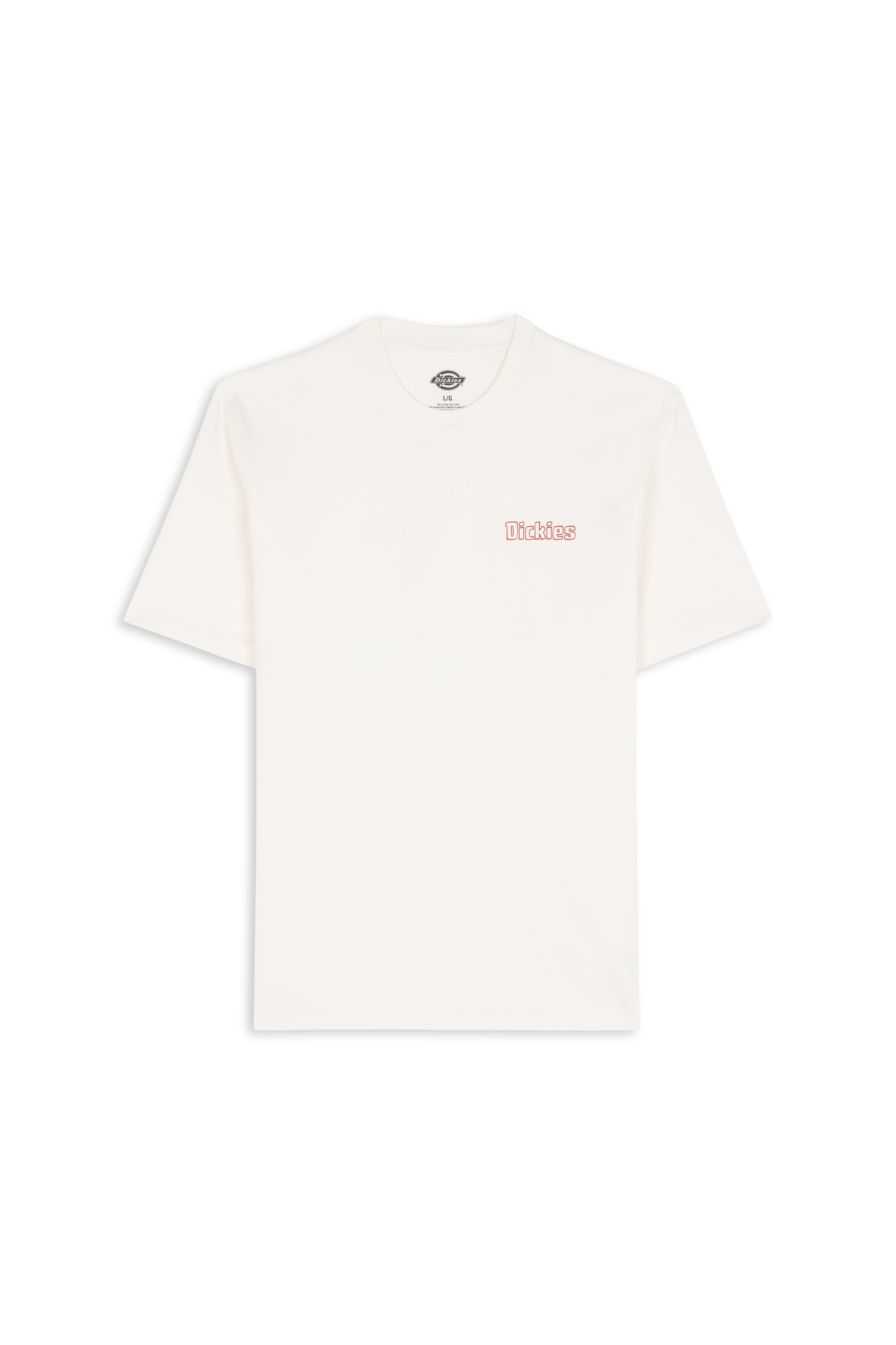 Regular-fit round-neck cotton T-shirt FAIRLAWN SS TEE Egret