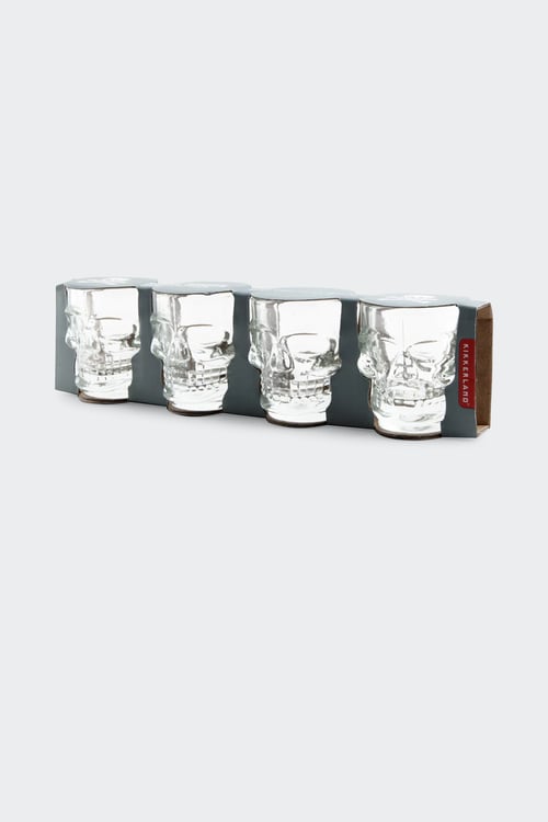 KIKKERLAND Lot de 4 verres à shot Multicolore
