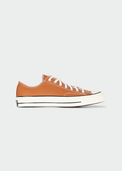 Converse basse online homme marron