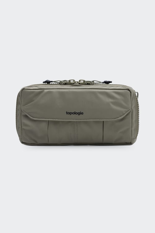 TOPOLOGIE Pochette Kaki