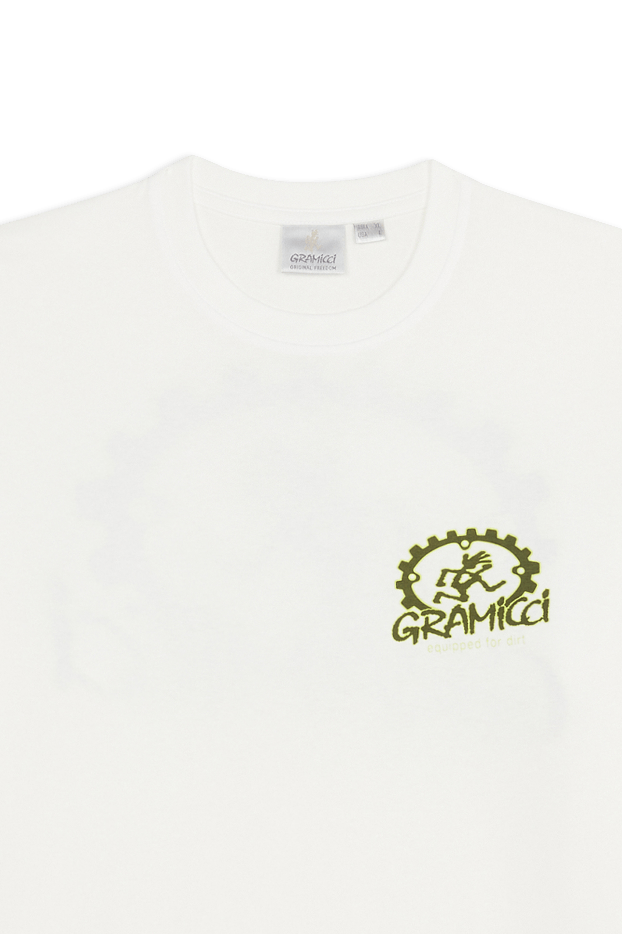 Regular-fit round-neck cotton T-shirt White
