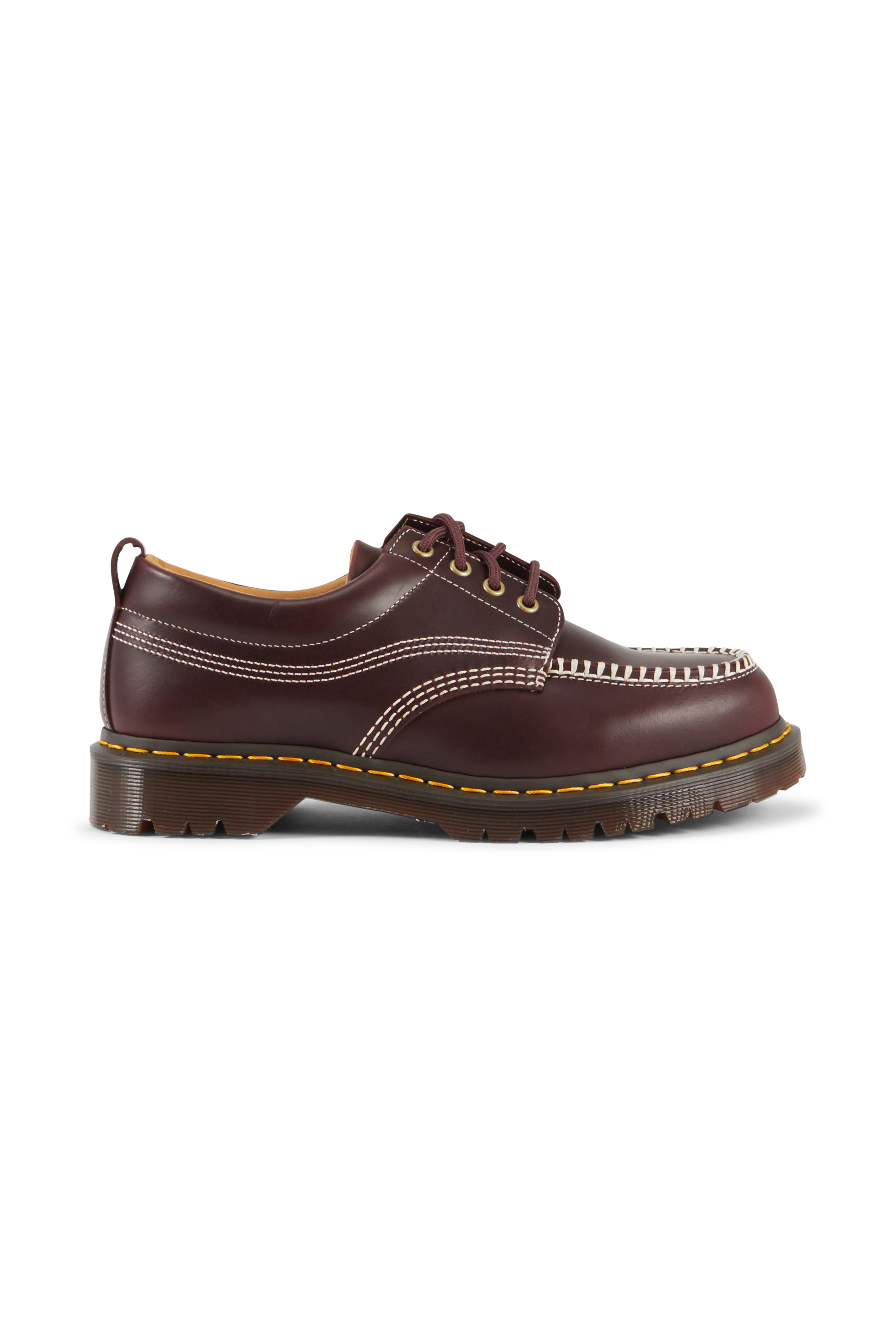Derbies en cuir DR. MARTENS Rouge