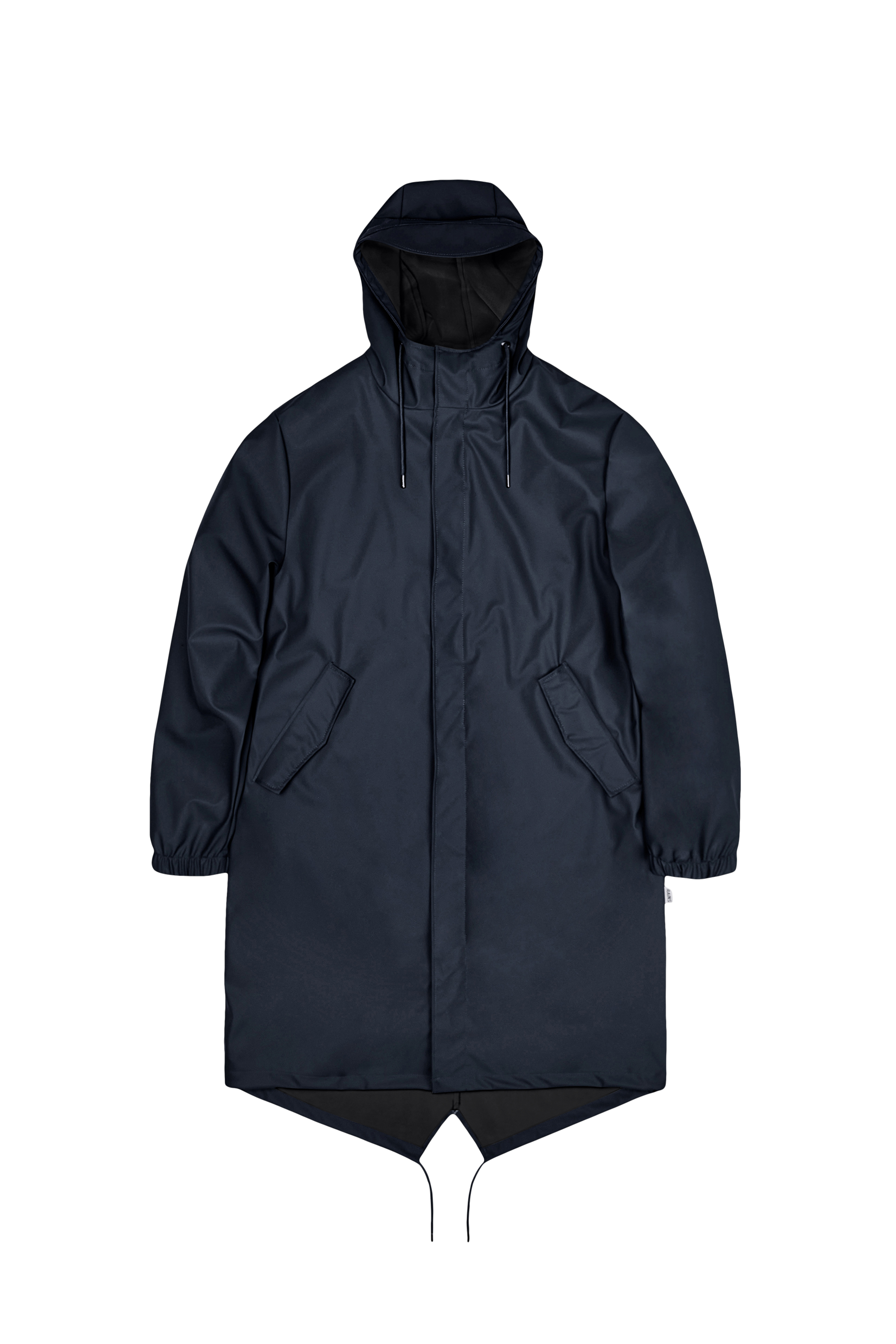 Imperméable à capuche Bleu