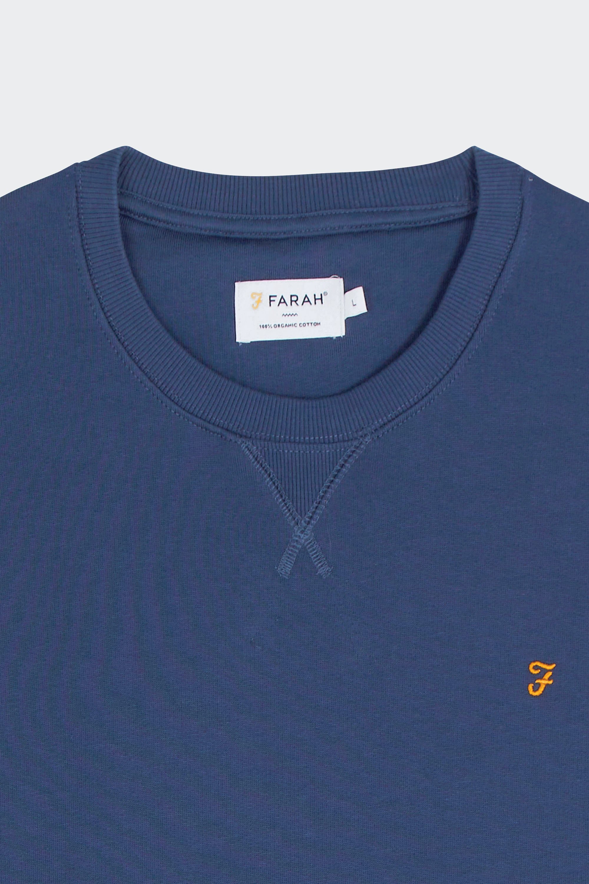 sweatshirt | Blue by FARAH sweatshirt Blue