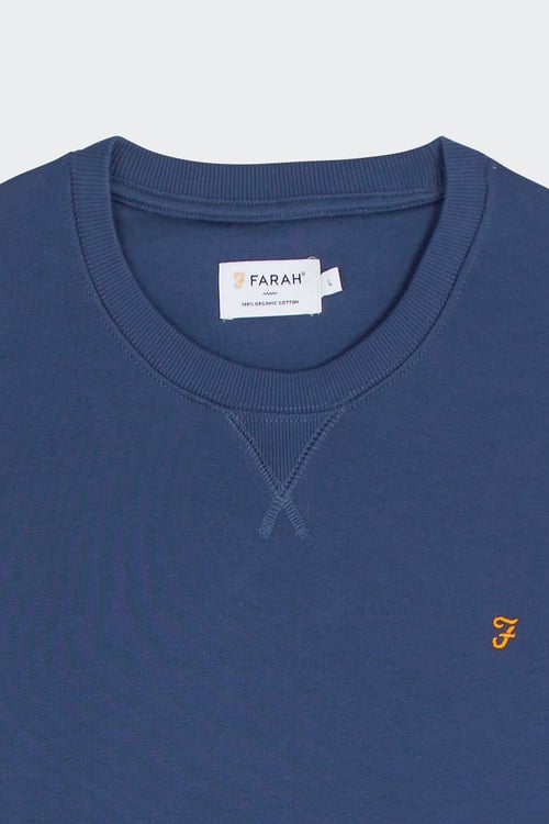FARAH Sweatshirt Bleu