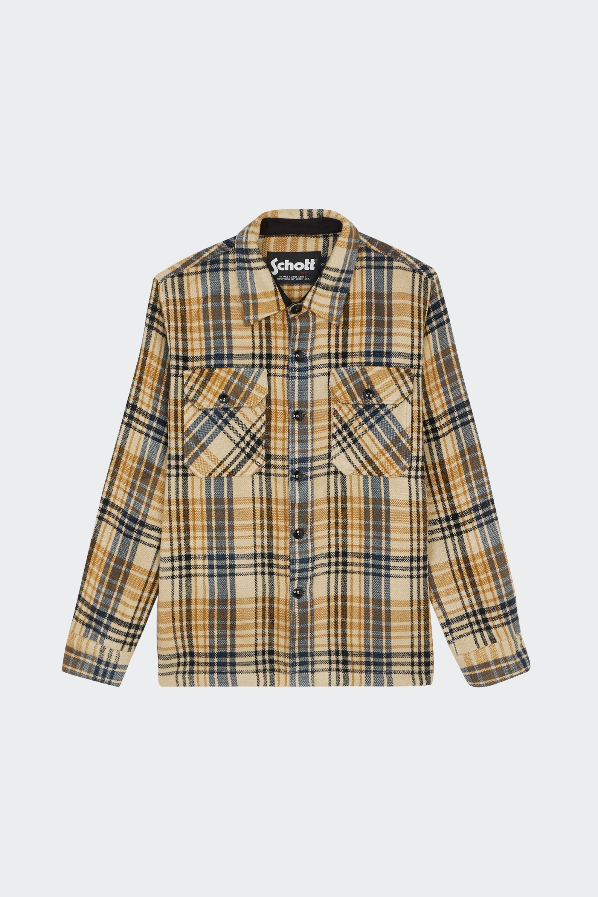 Surchemise | Beige by SCHOTT Surchemise Beige