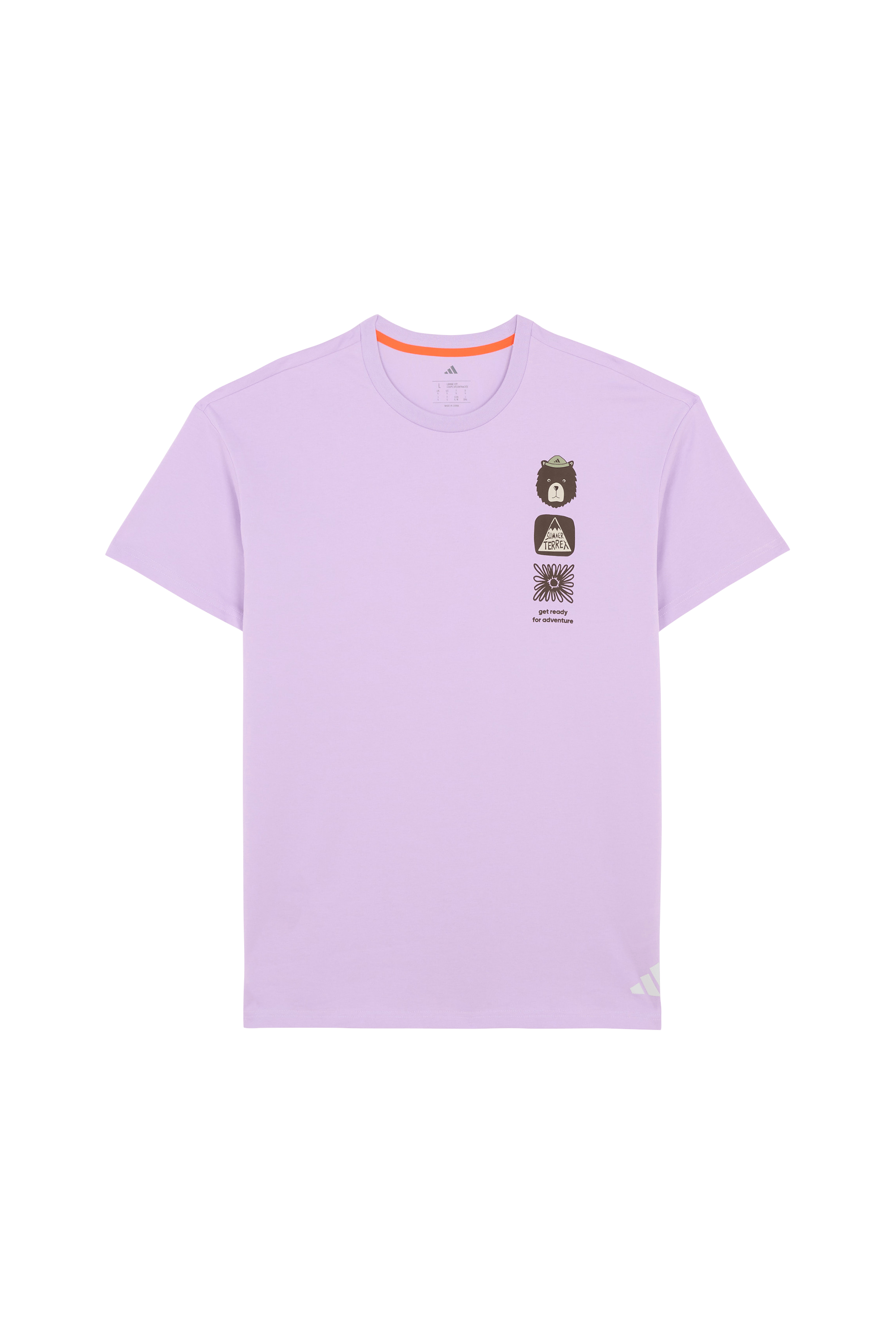T-shirt ADIDAS Violet