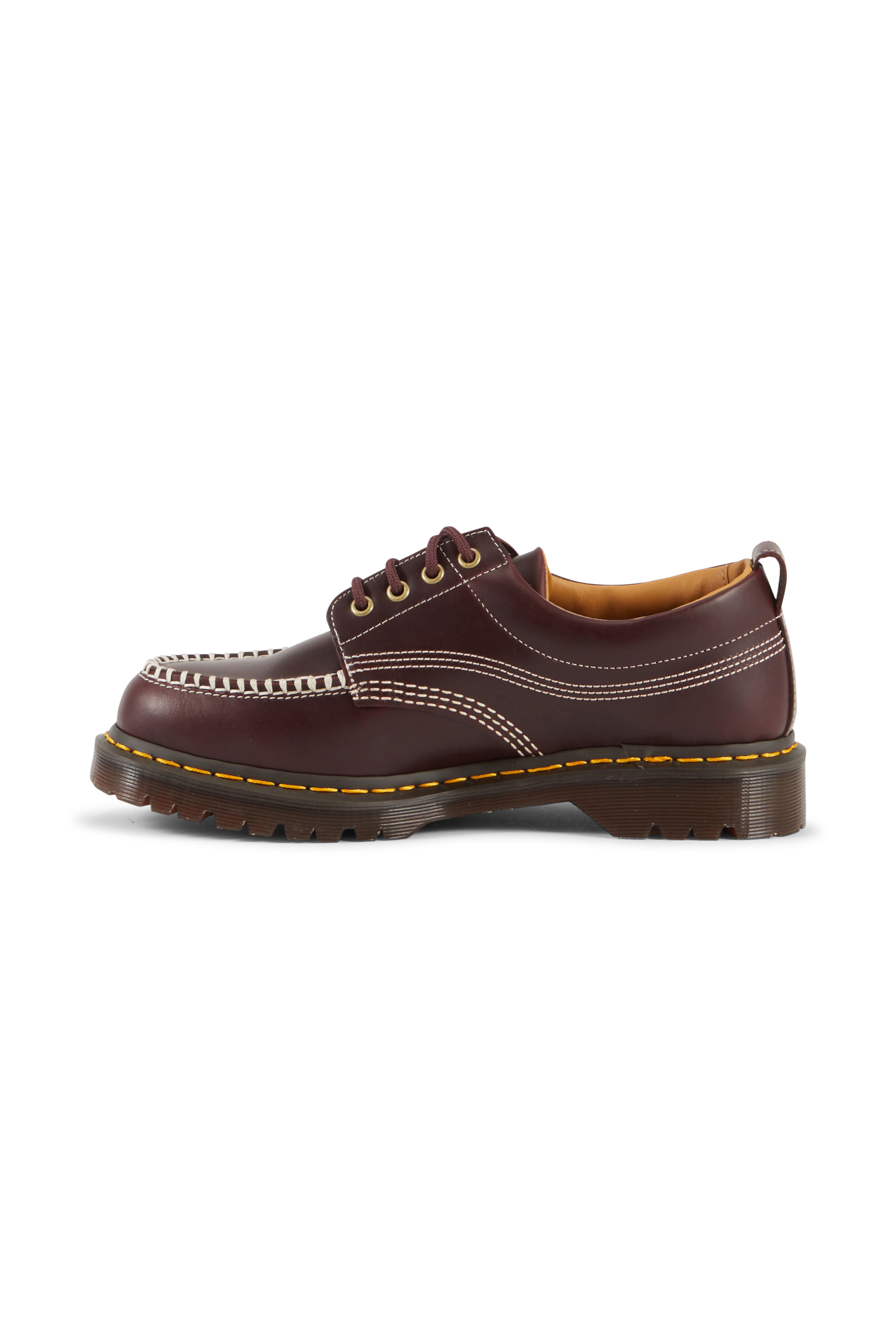 Derbies en cuir Rouge