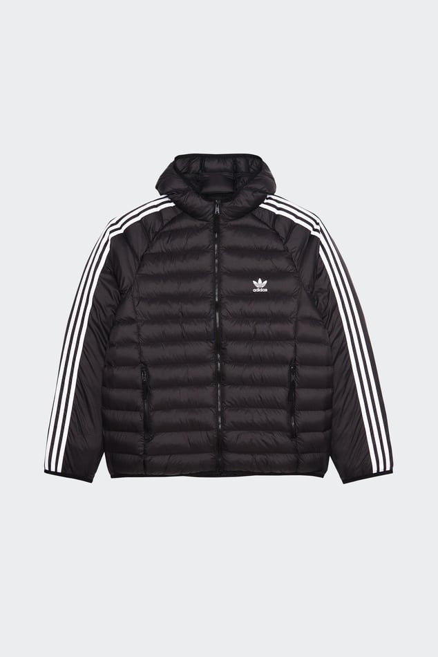 Jacket Pad Hooded Puff Black Adidas Man Citadium