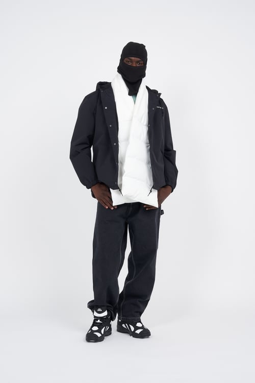 RAINS Scarf White