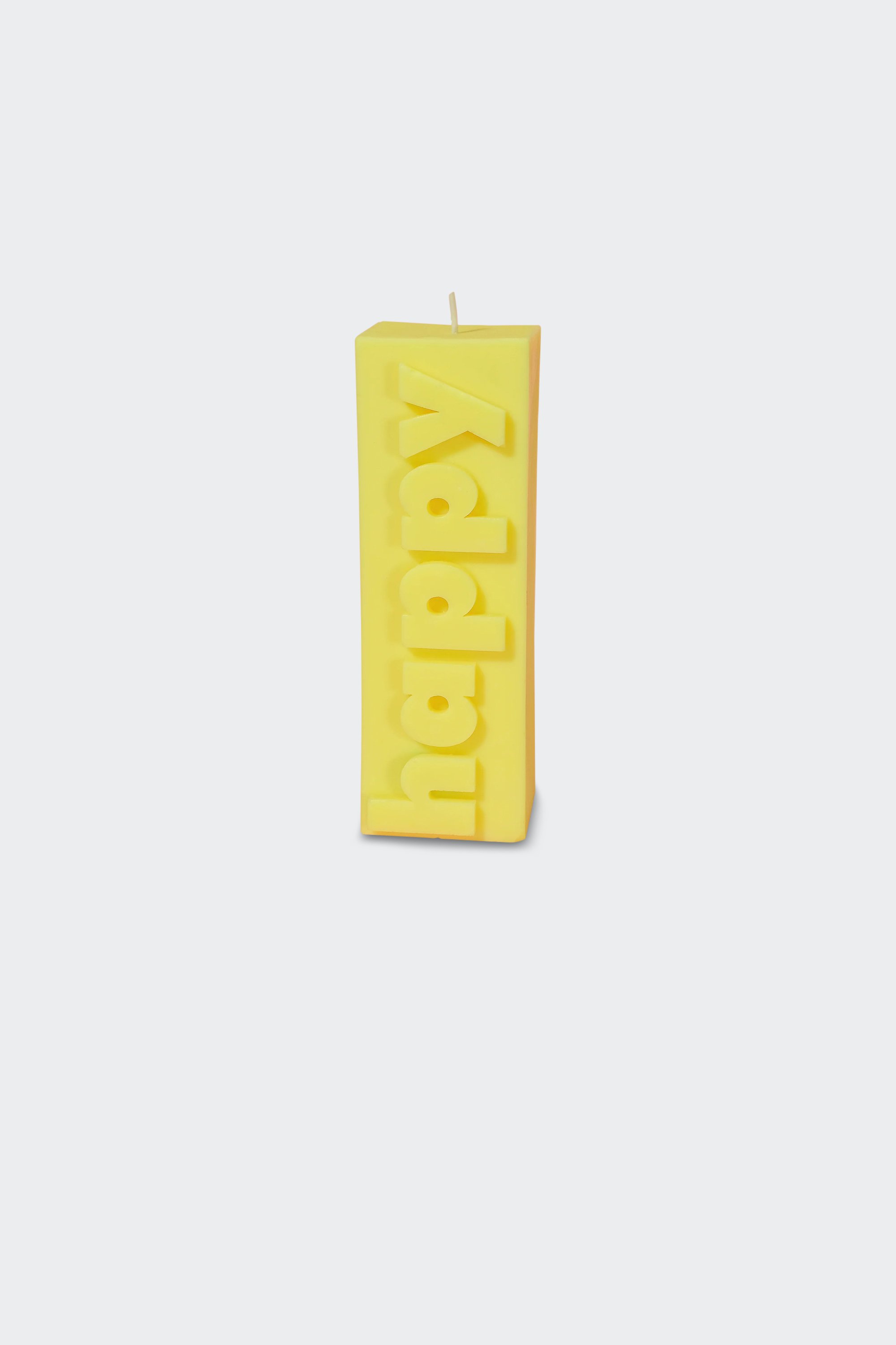CANDLE | Yellow by FLAMINGO CANDLES CANDLE Yellow