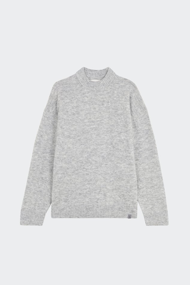 Pull Gris Calvin Klein Femme Citadium