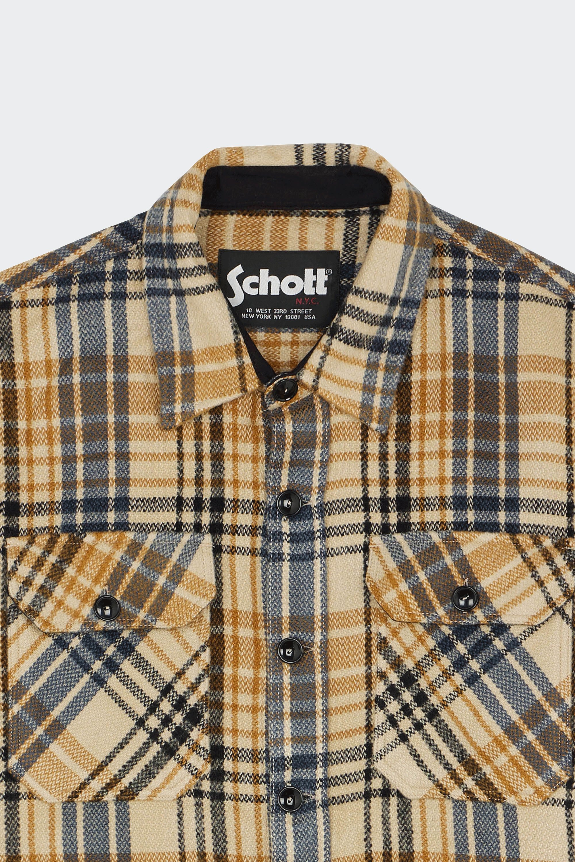 Surchemise | Beige by SCHOTT Surchemise Beige