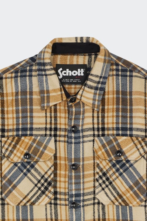 SCHOTT Surchemise Beige