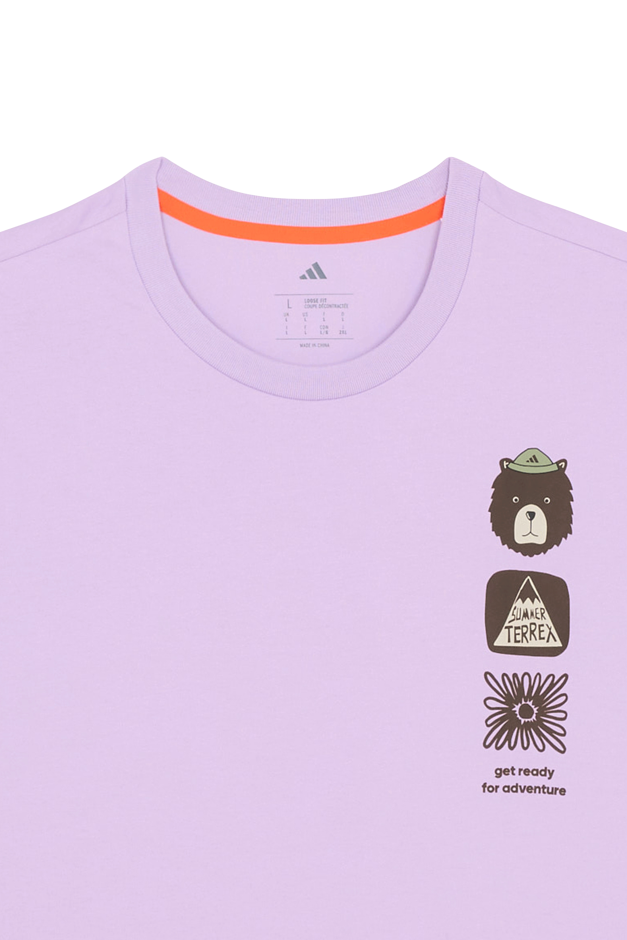 T-shirt ADIDAS Violet