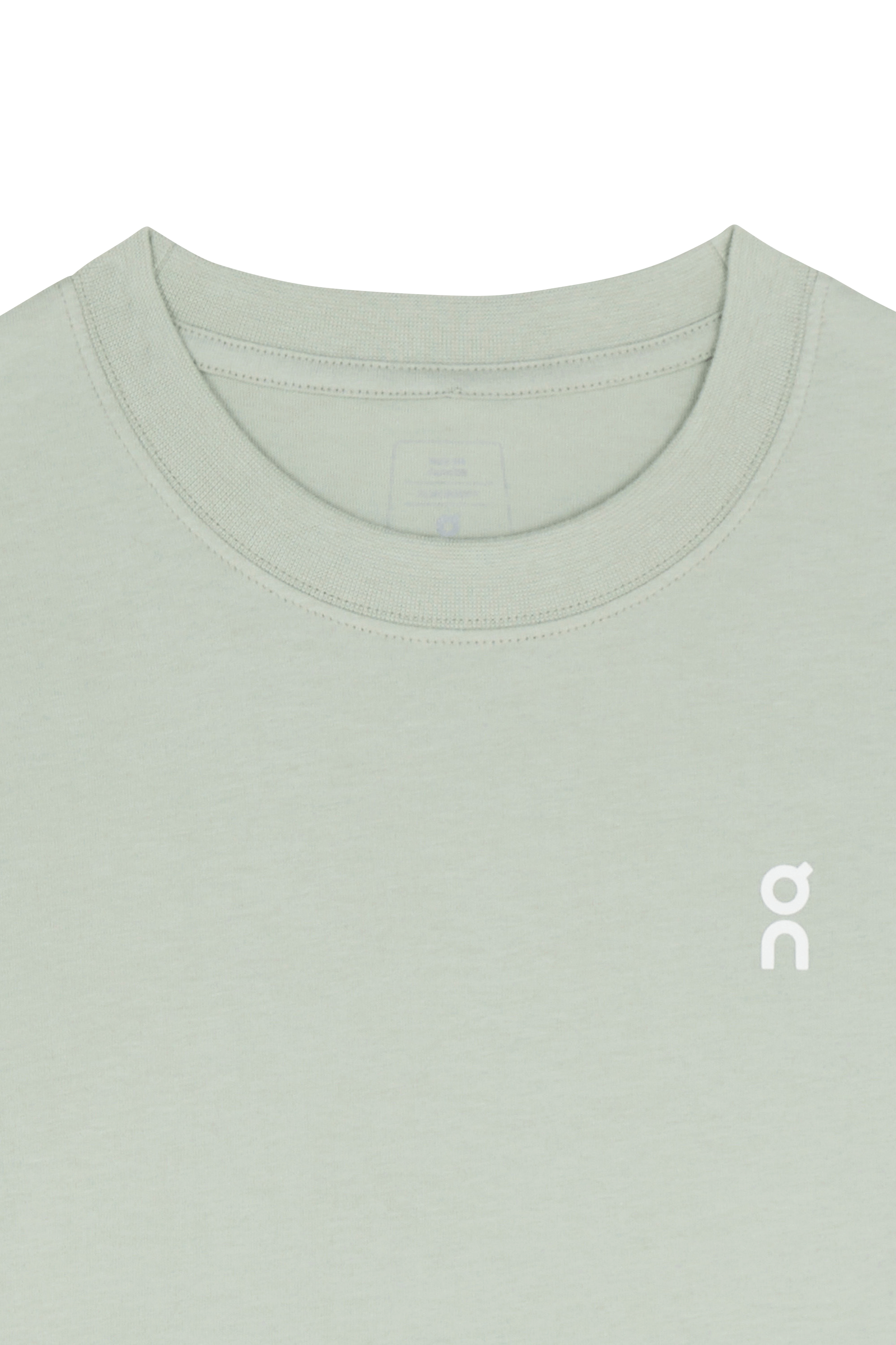 Regular-fit round-neck cotton T-shirt Green