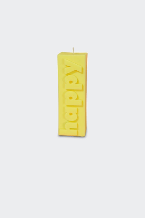 FLAMINGO CANDLES Bougie Jaune