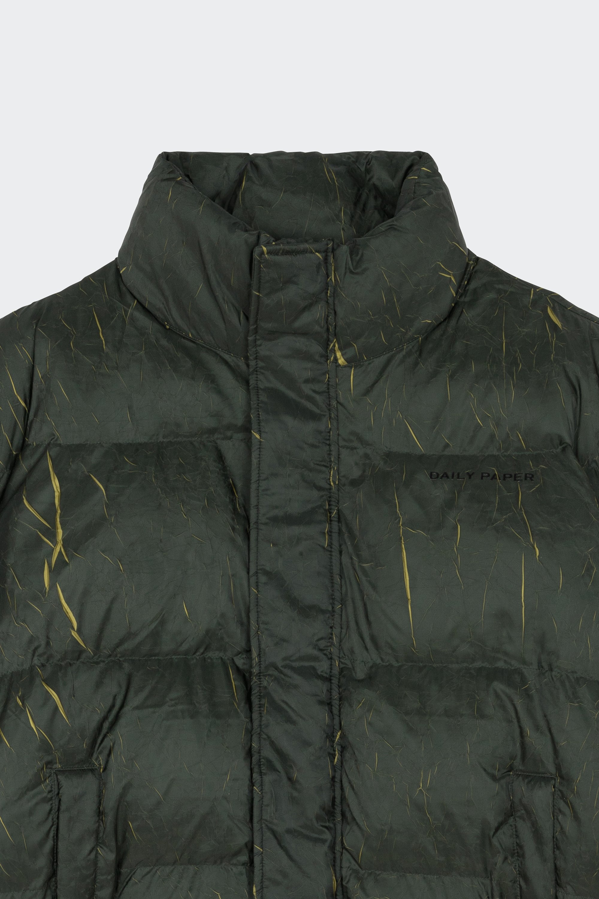 Lightweight quilted padded jacket with high neck | Black by DAILY PAPER Lightweight quilted padded jacket with high neck Black
