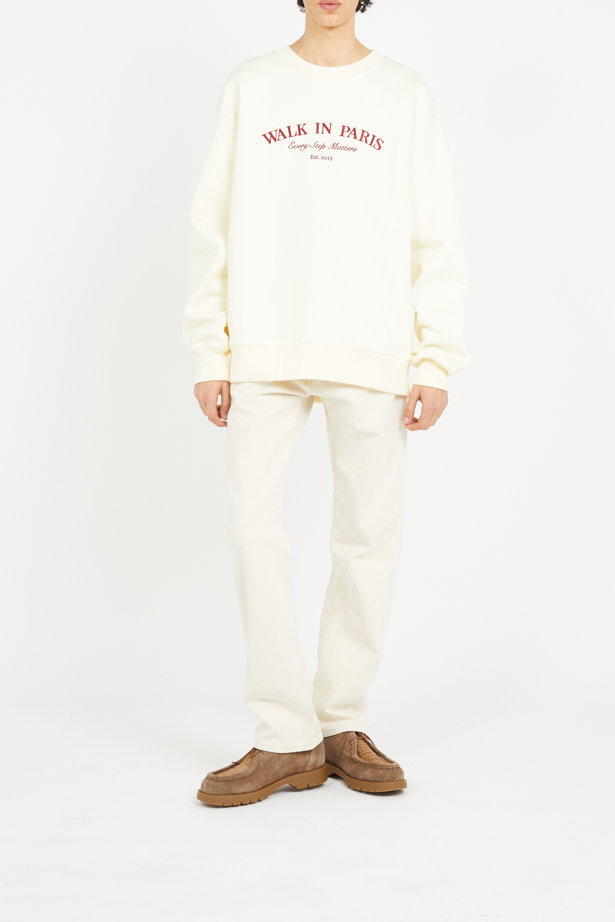 Sweasthirt WALK IN PARIS Beige