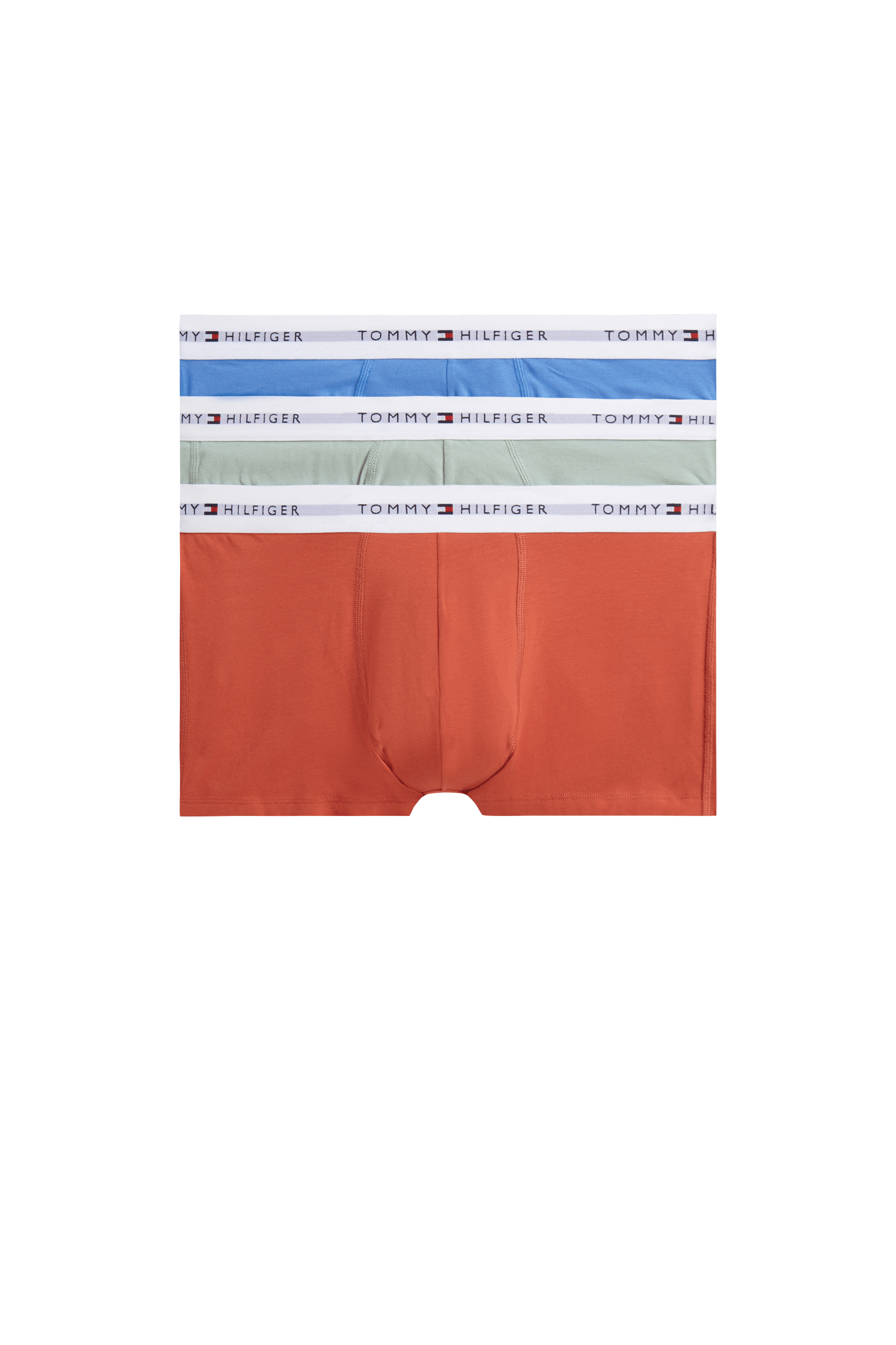 Boxer 3P TRUNK Blue spell-terra red-minty grey