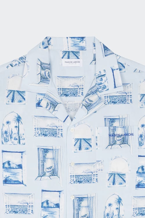 MAISON LABICHE Chemise Bleu