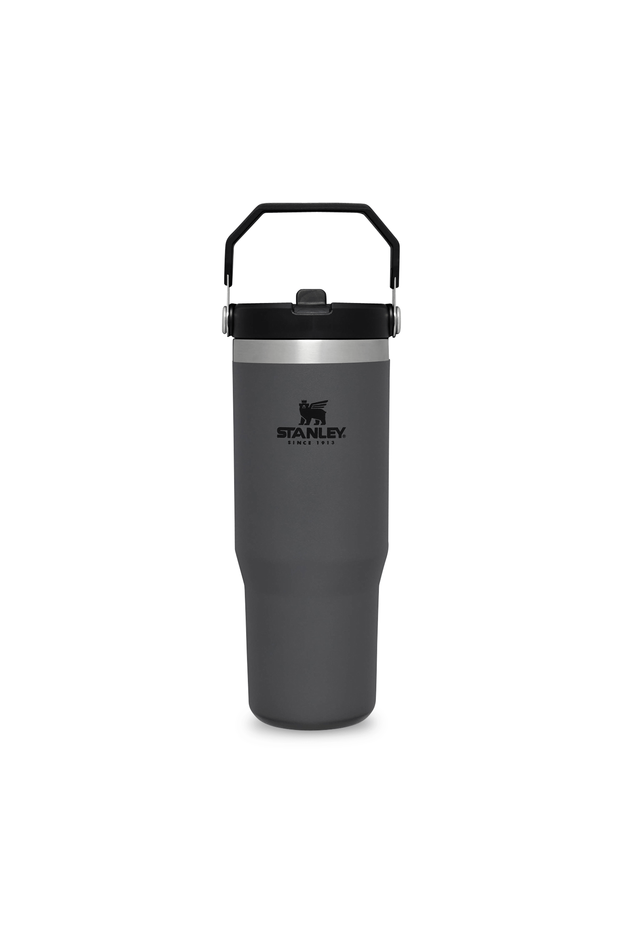 Gourde THE ICEFLOW™ FLIP STRAW 2.0 TUMBLER Charcoal