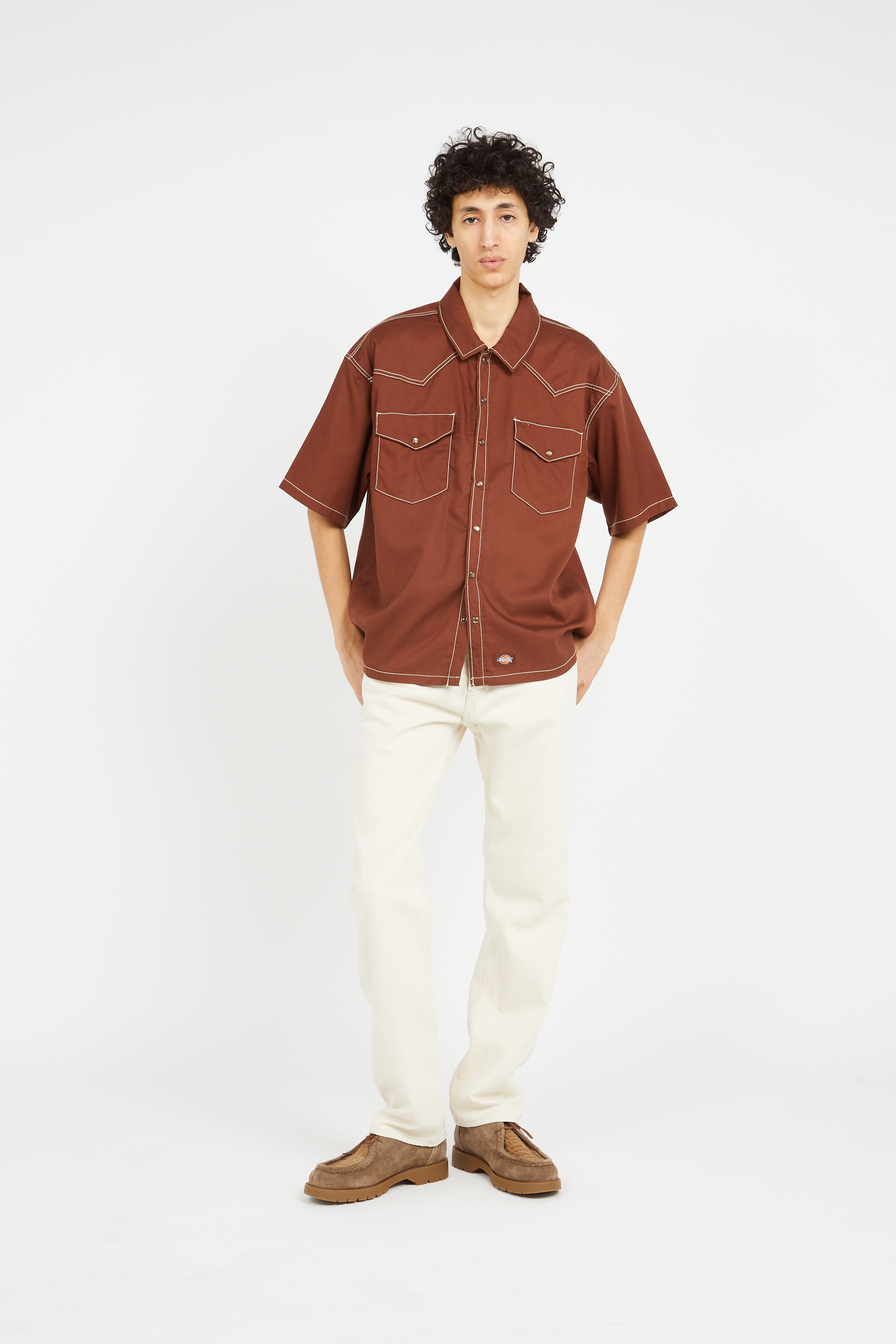 Chemise Marron
