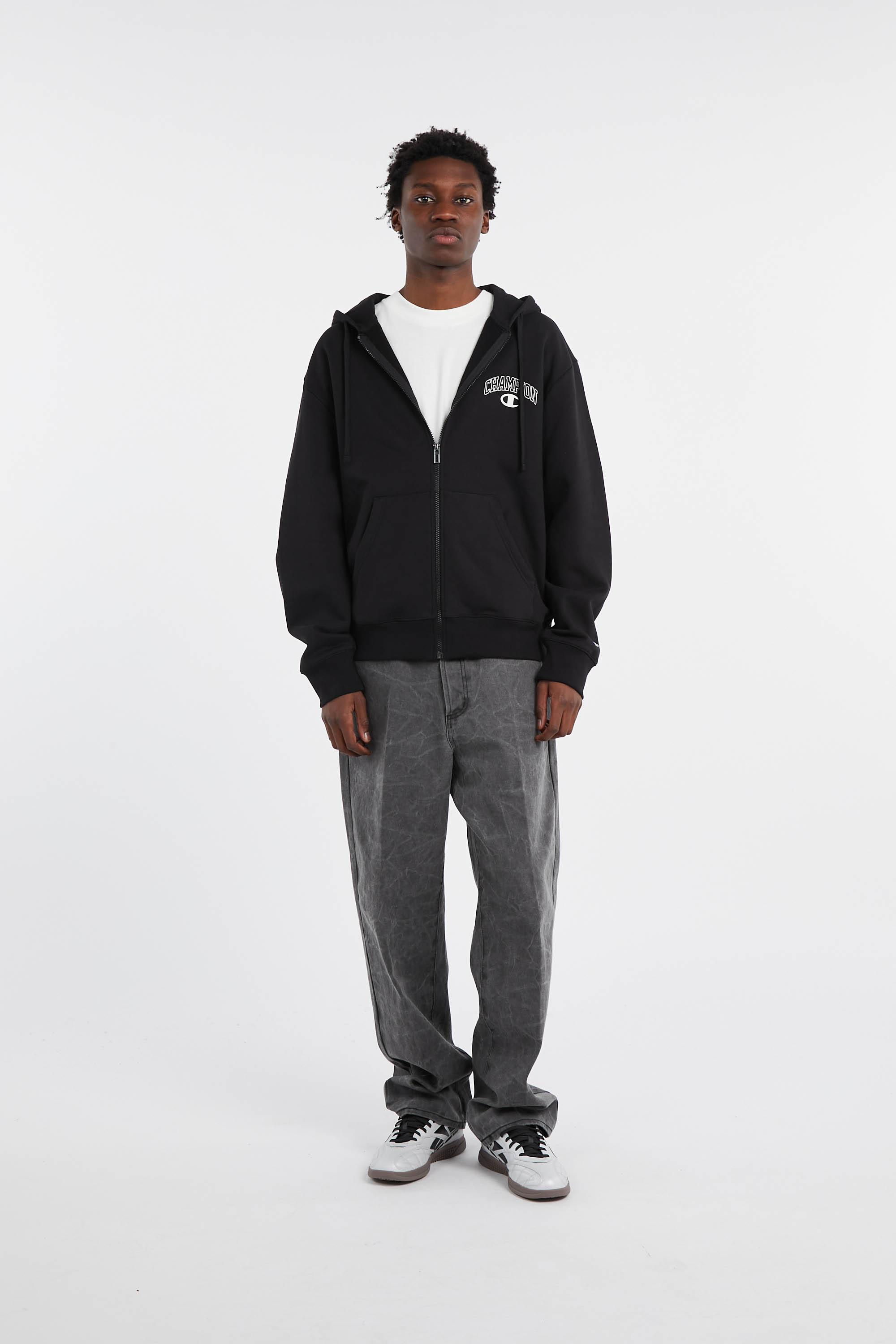 Hoodie zippé Noir