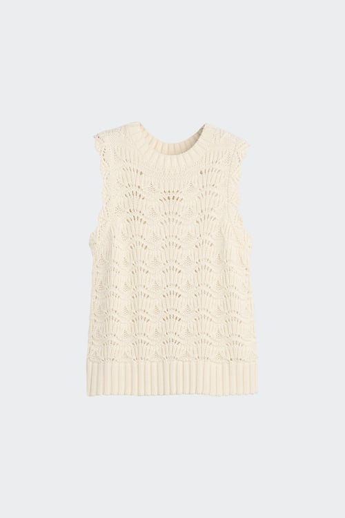 Pull - Taille L Beige