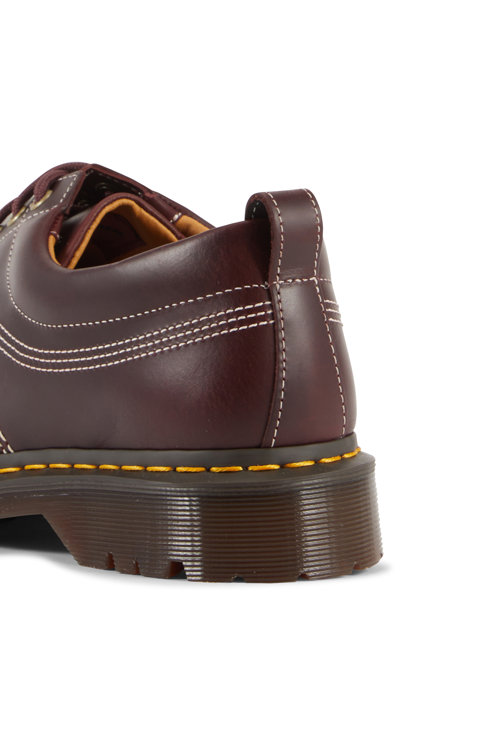 Derbies en cuir Rouge