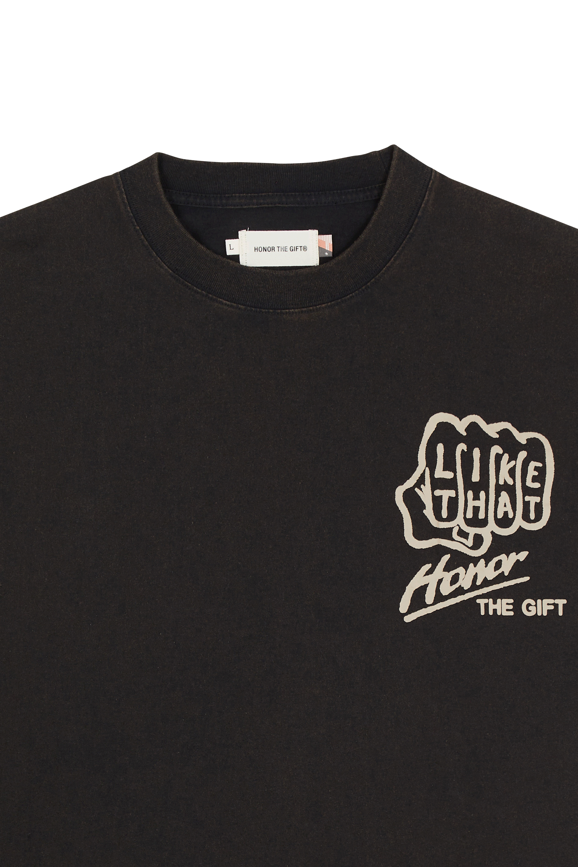 T-shirt | Noir HONOR THE GIFT Homme