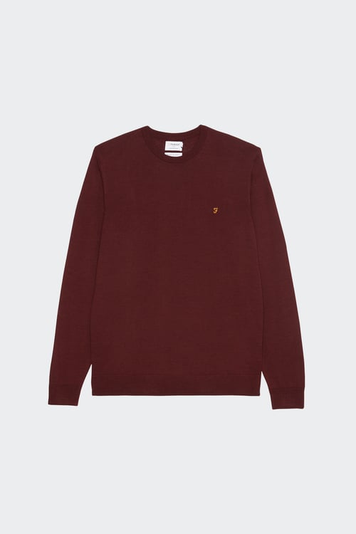 FARAH Pull Rouge