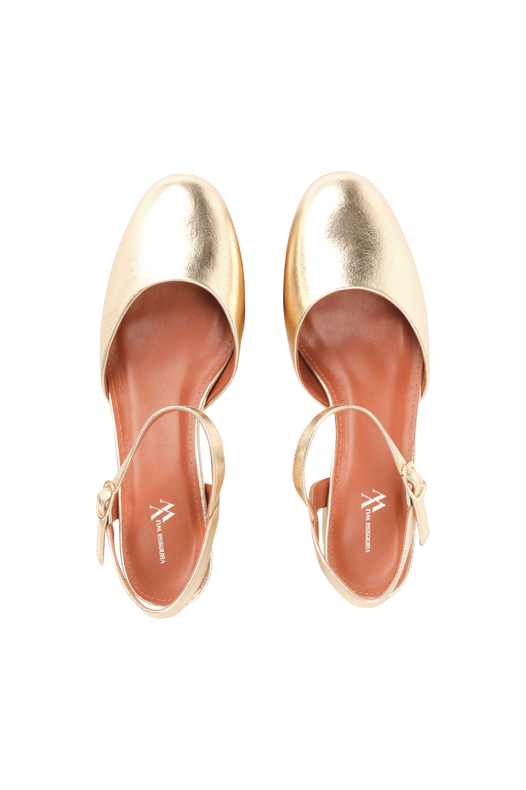 Sandals VANESSA WU Golden