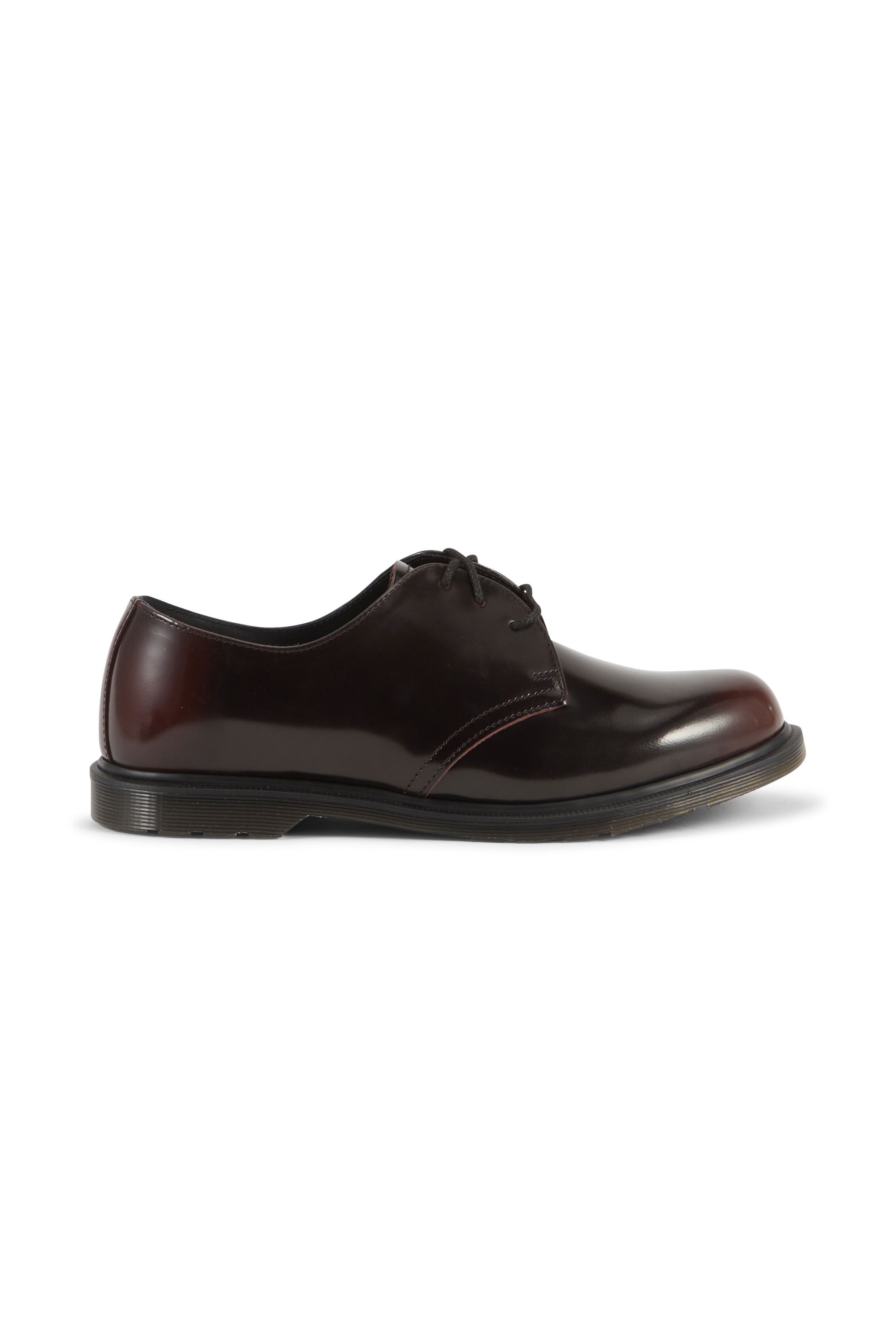 Mocassins en cuir DR. MARTENS Rouge