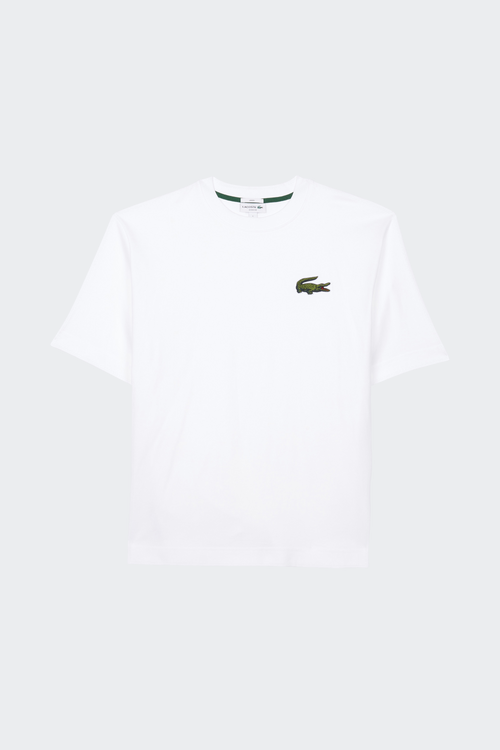 LACOSTE t-shirt Blanc