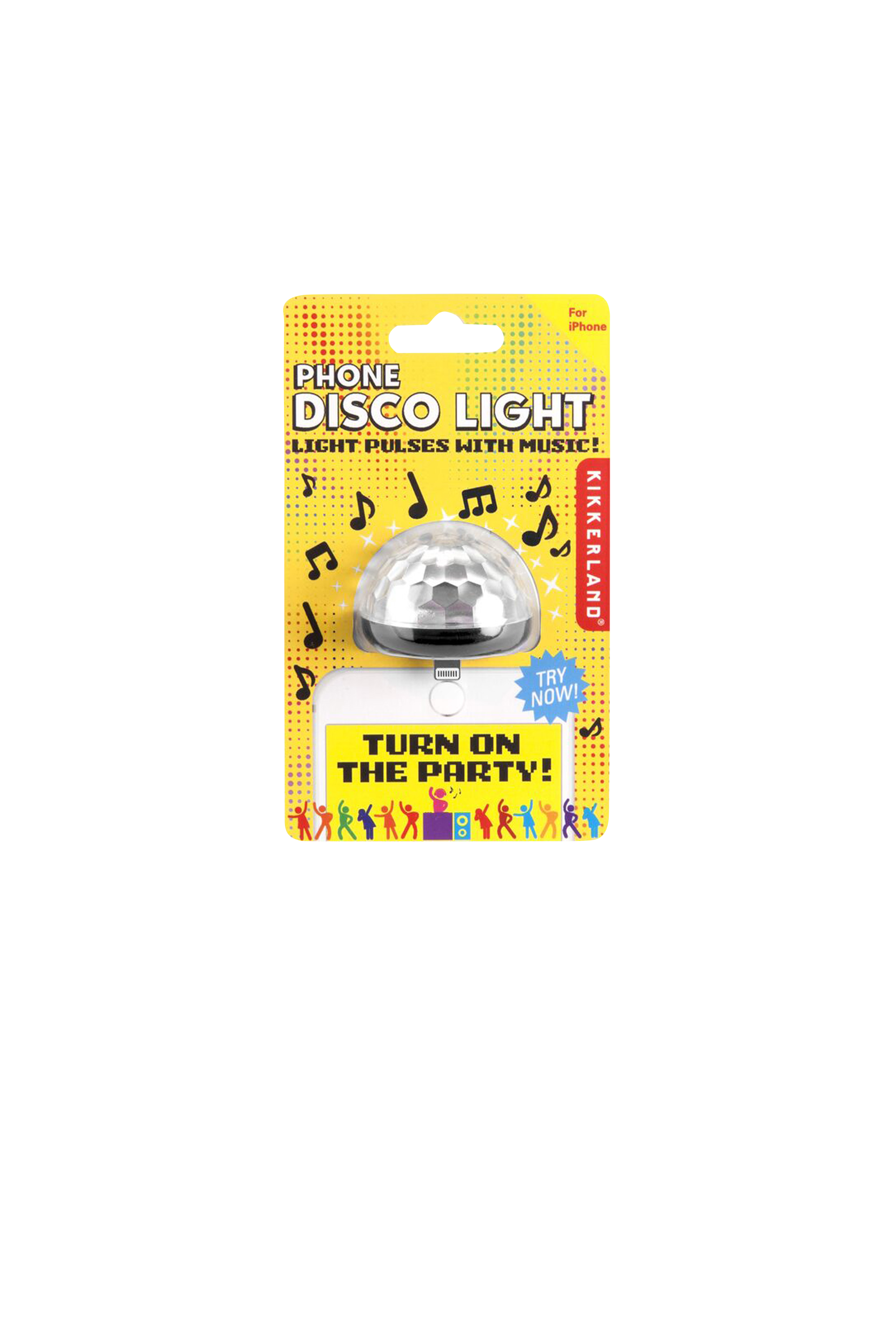 Lampe disco pour iPhone Noir