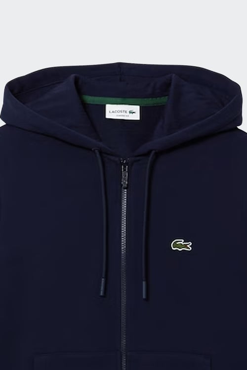 LACOSTE Sweat zippé Bleu