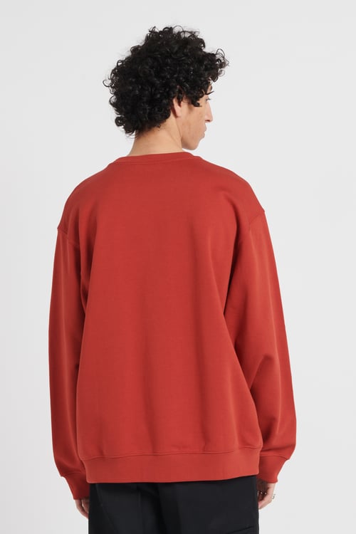 VANS Sweatshirt Rouge
