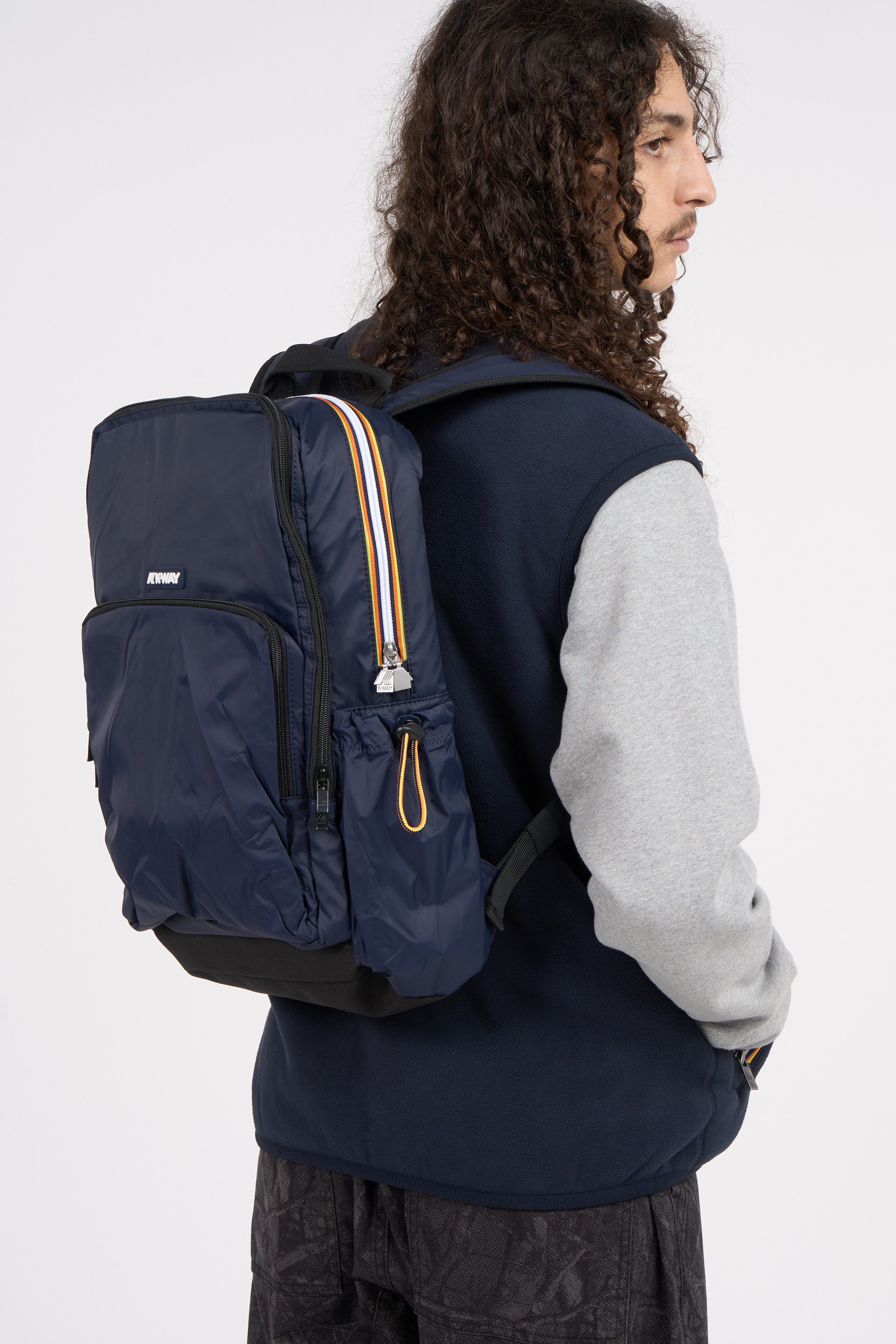 Sac à dos K-WAY Bleu