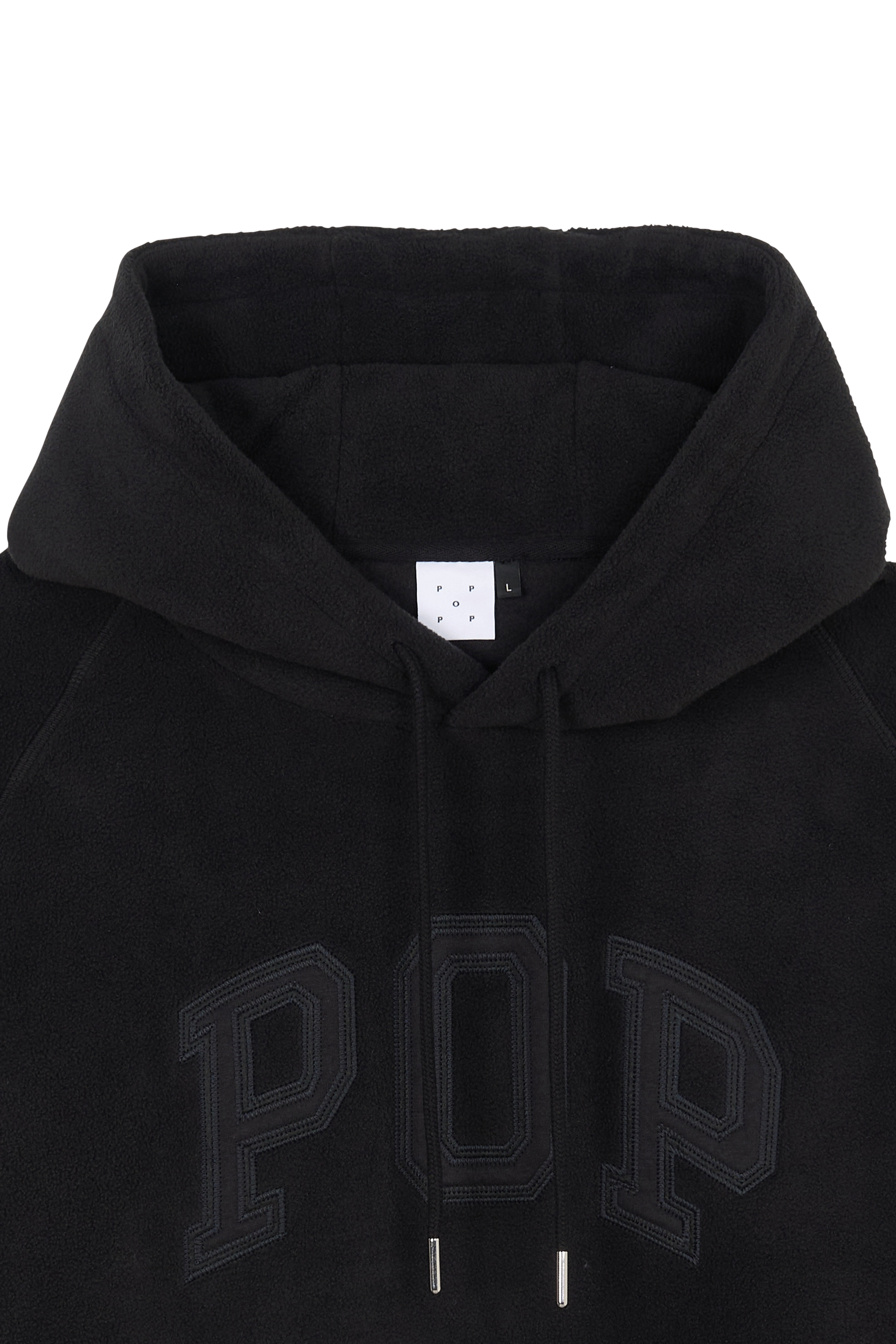 Tommy badge sweatshirt | Black POP TRADING COMPANY Men