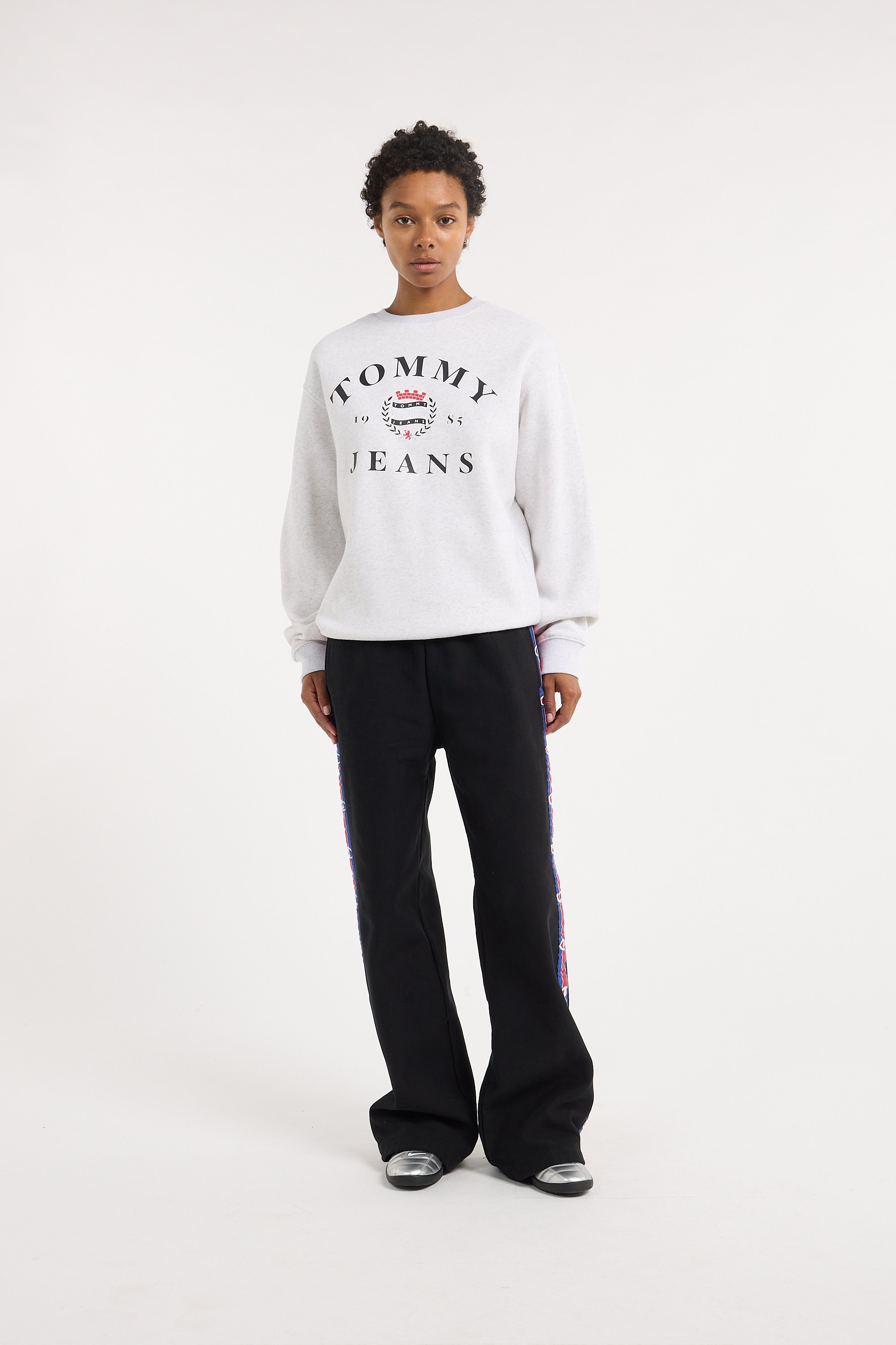 Hoodie TOMMY JEANS Gris