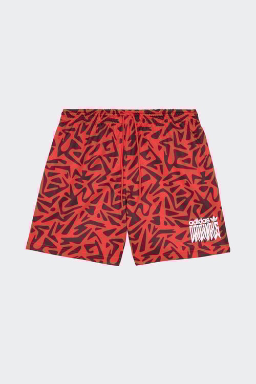 ADIDAS Short Rouge